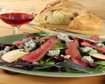 Grilled Curry Steak Salad with Creamy Currant Dressing
